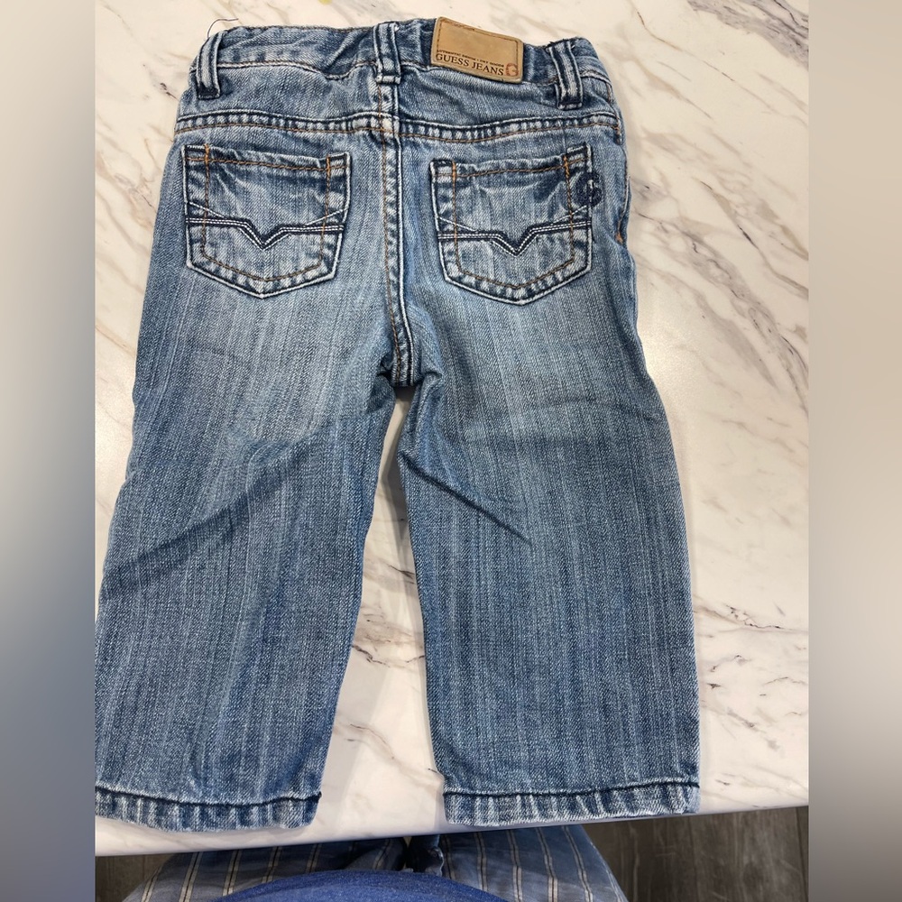 Guess Kids Blue Denim Jeans - Picture 2 of 3